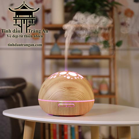 Máy khuếch tán tinh dầu bảo hành 6 tháng + tặng kèm 1 tinh dầu cam hoặc tràm gió 10ml Máy khuếch tán tinh dầu bảo hành 6 tháng + tặng kèm 1 tinh dầu cam hoặc tràm gió 10ml